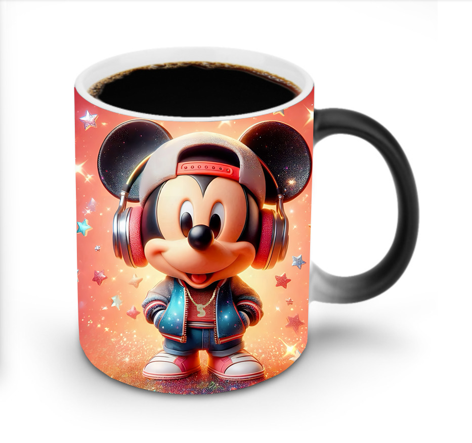 ミッキーマウス Mickey Mouse 温度変色マグカップ