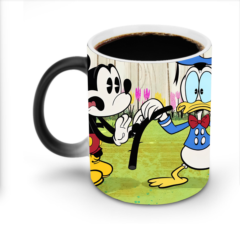 ミッキーマウス Mickey Mouse 温度変色マグカップ