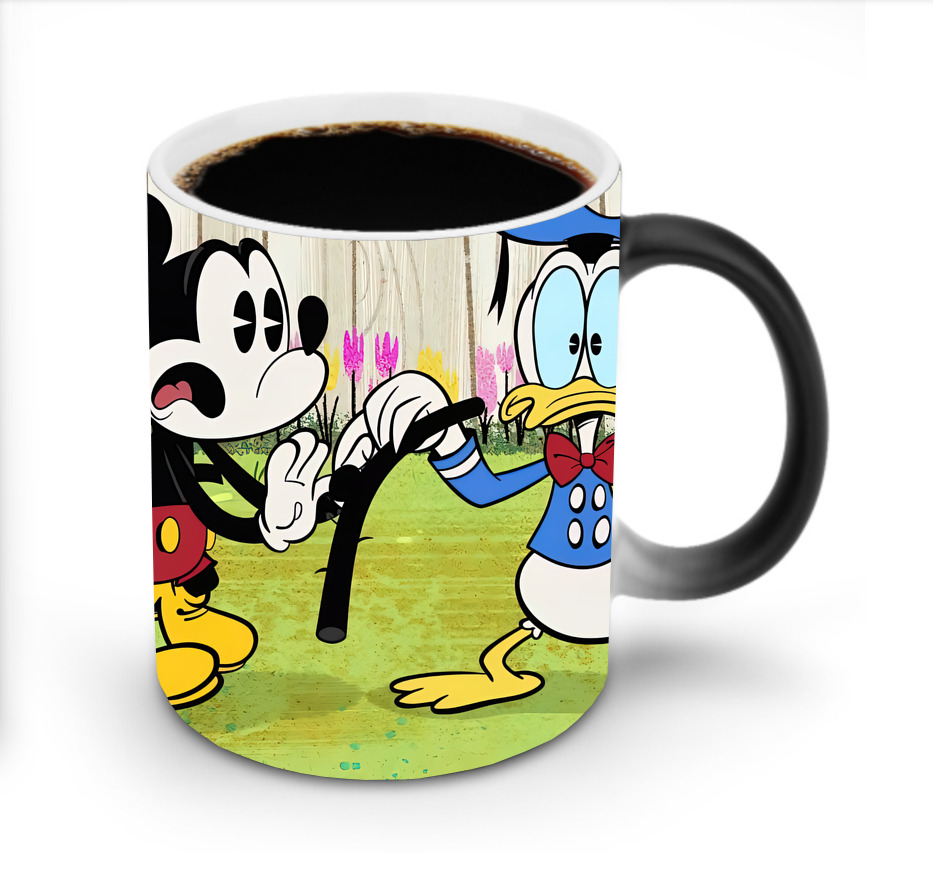 ミッキーマウス Mickey Mouse 温度変色マグカップ