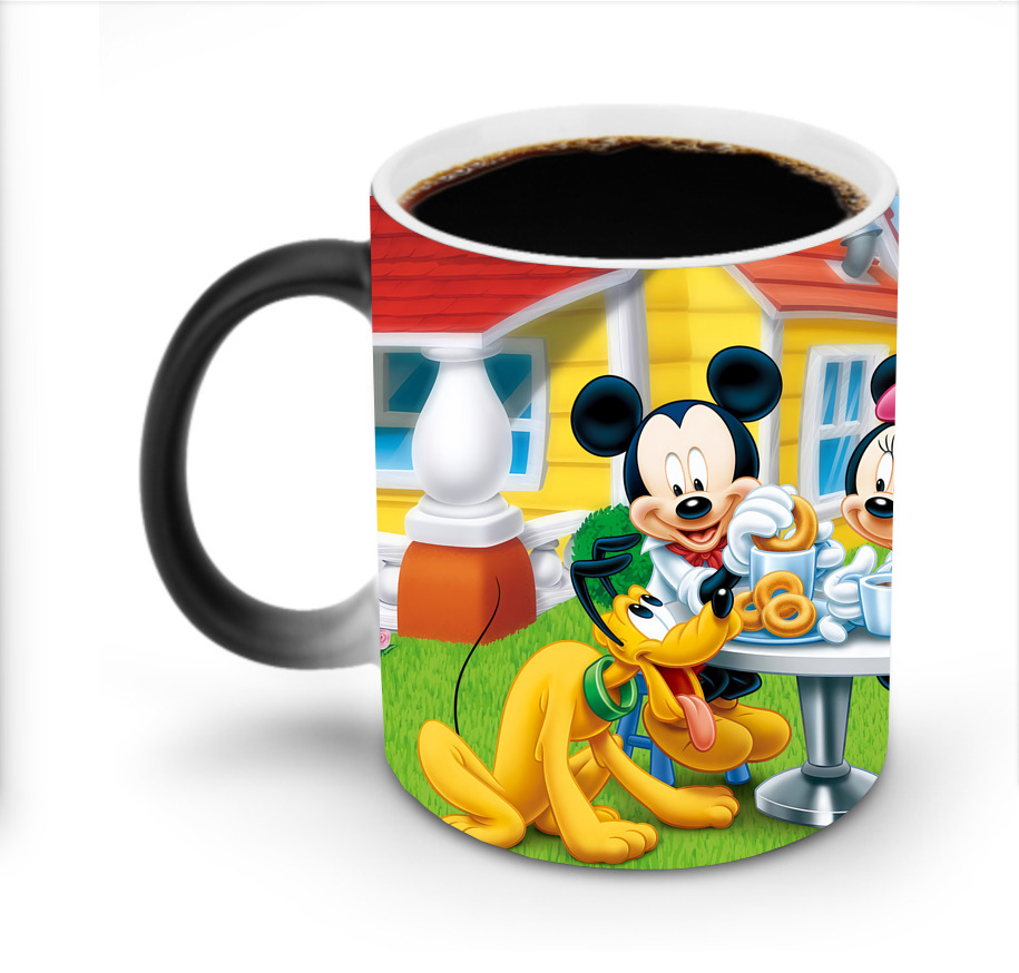 ミッキーマウス Mickey Mouse 温度変色マグカップ
