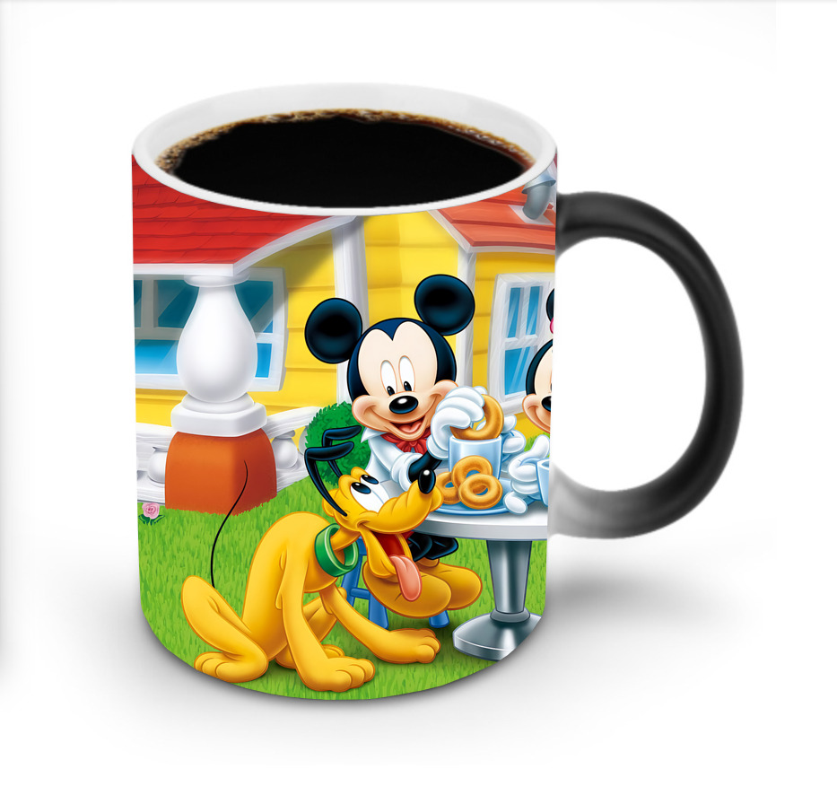ミッキーマウス Mickey Mouse 温度変色マグカップ