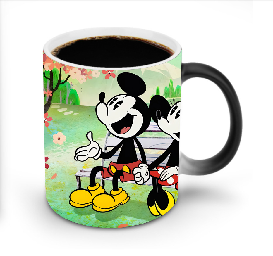 ミッキーマウス Mickey Mouse 温度変色マグカップ