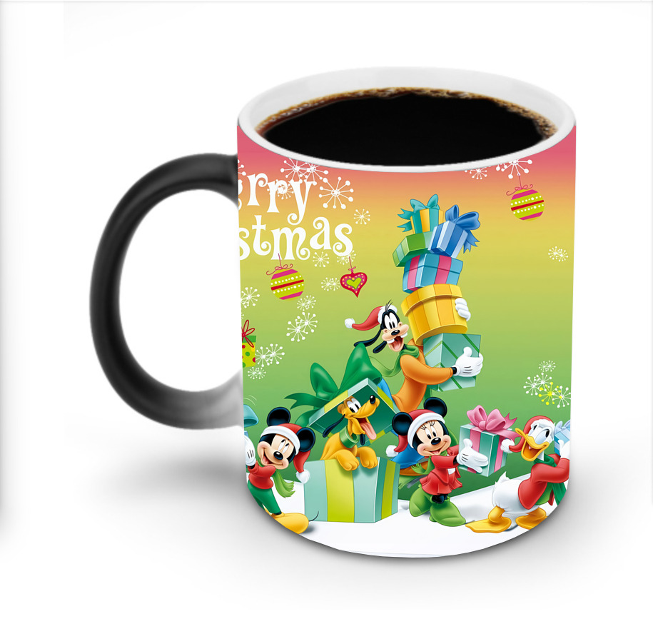 ミッキーマウス Mickey Mouse 温度変色マグカップ