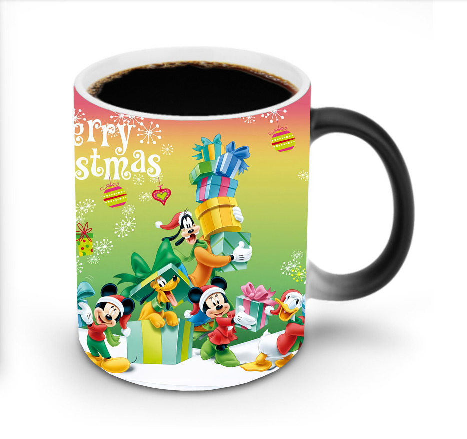 ミッキーマウス Mickey Mouse 温度変色マグカップ