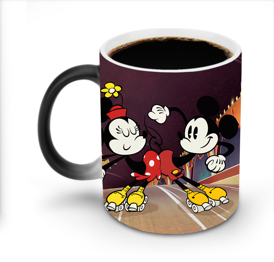 ミッキーマウス Mickey Mouse 温度変色マグカップ