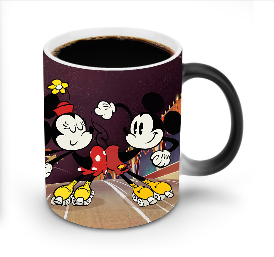 ミッキーマウス Mickey Mouse 温度変色マグカップ