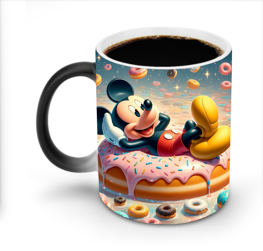 ミッキーマウス Mickey Mouse 温度変色マグカップ