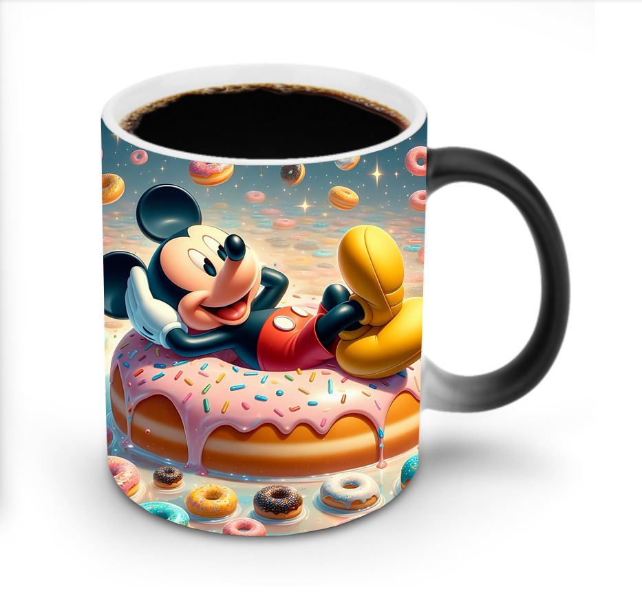 ミッキーマウス Mickey Mouse 温度変色マグカップ