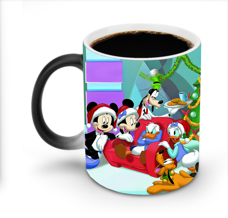 ミッキーマウス Mickey Mouse 温度変色マグカップ