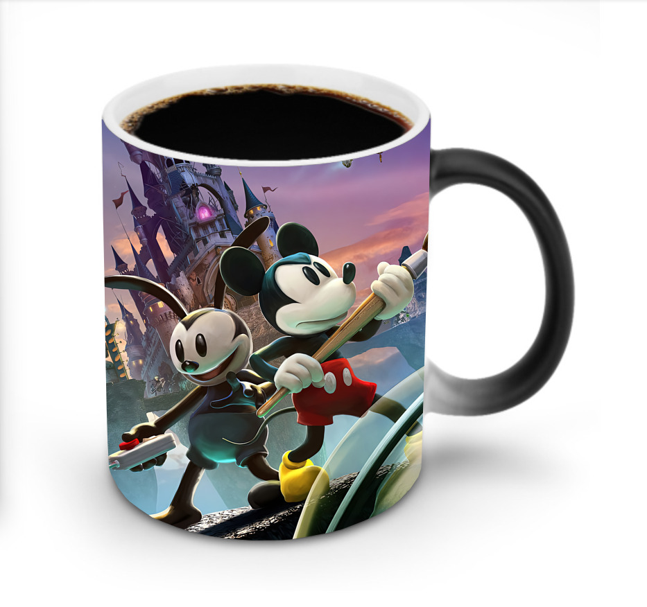 ミッキーマウス Mickey Mouse 温度変色マグカップ