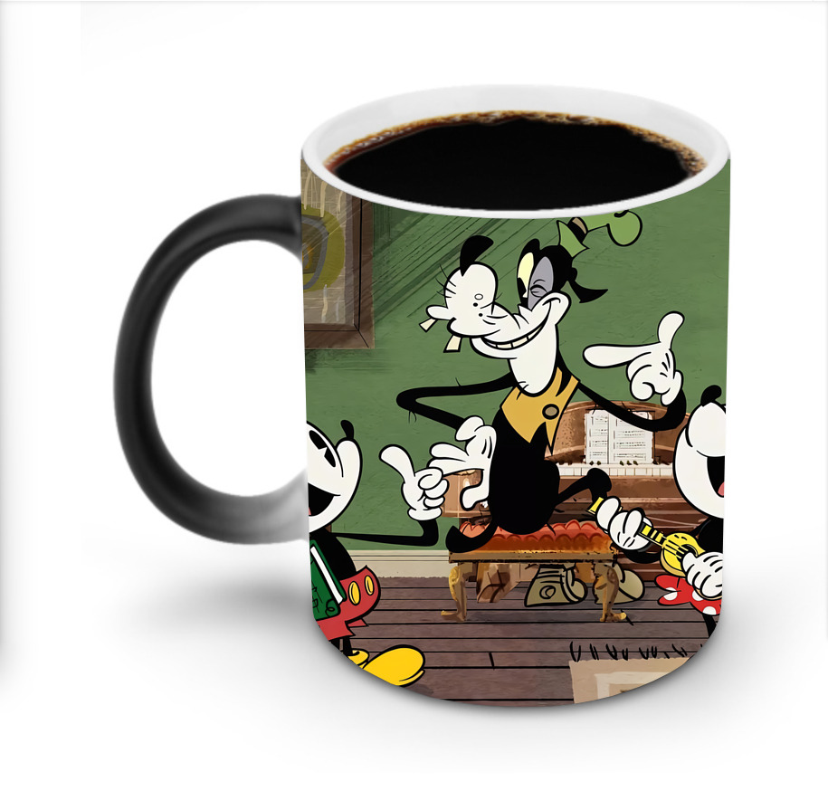 ミッキーマウス Mickey Mouse 温度変色マグカップ