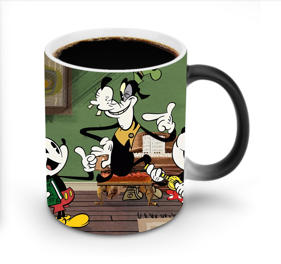ミッキーマウス Mickey Mouse 温度変色マグカップ