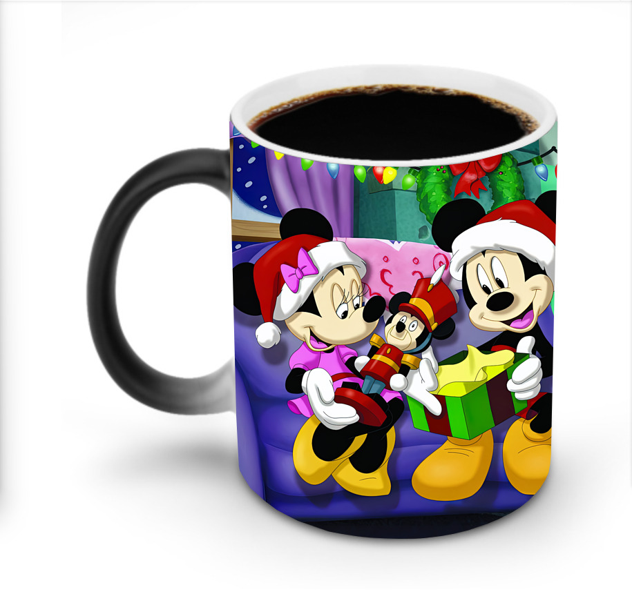 ミッキーマウス Mickey Mouse 温度変色マグカップ