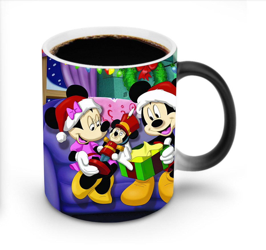 ミッキーマウス Mickey Mouse 温度変色マグカップ