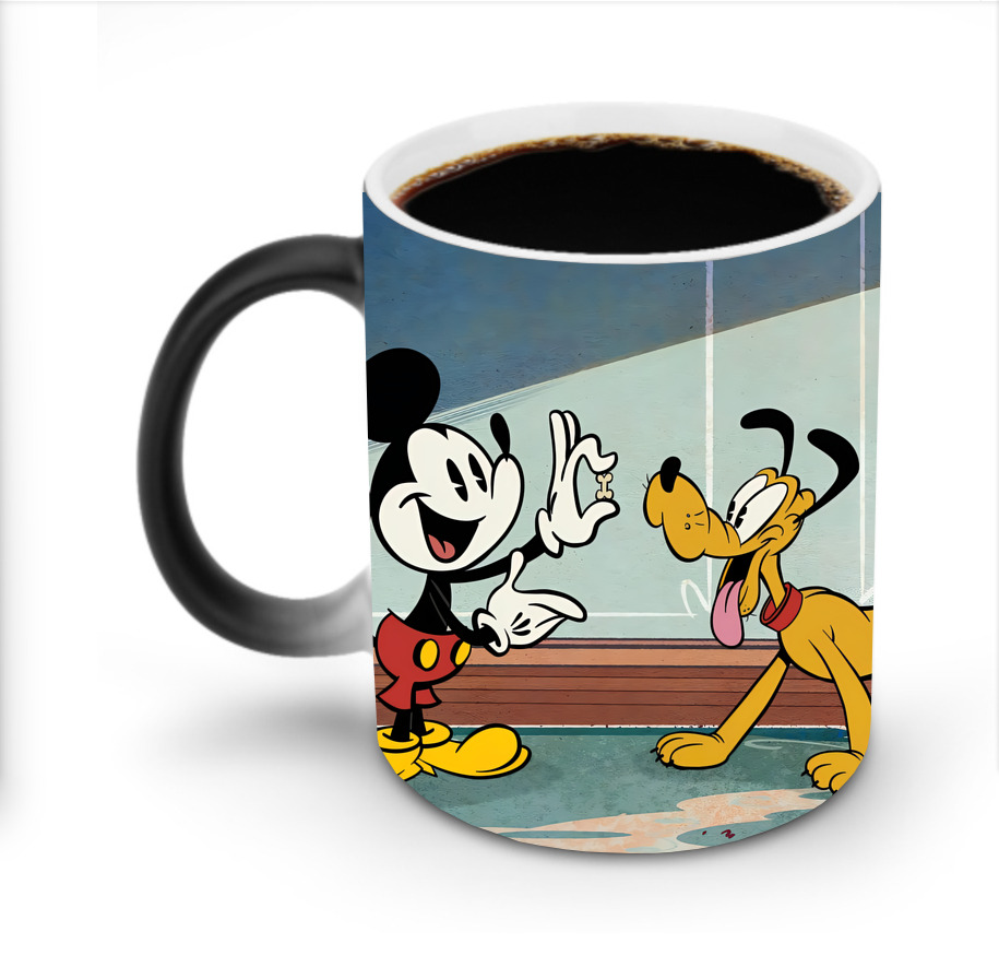 ミッキーマウス Mickey Mouse 温度変色マグカップ