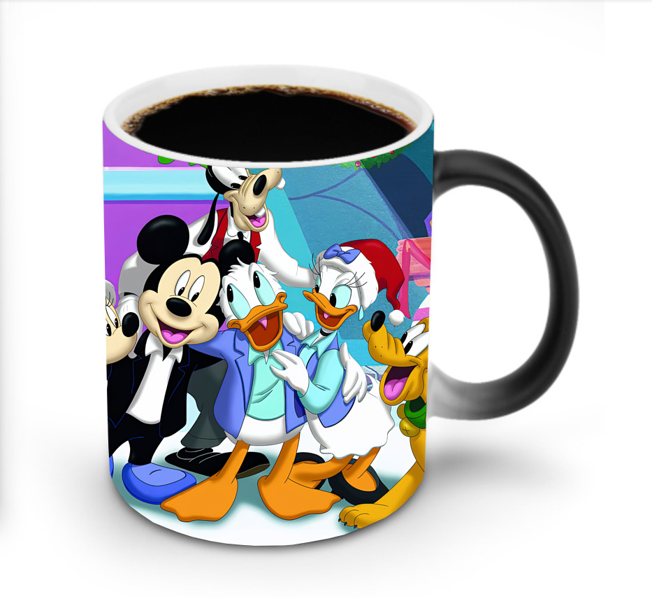ミッキーマウス Mickey Mouse 温度変色マグカップ