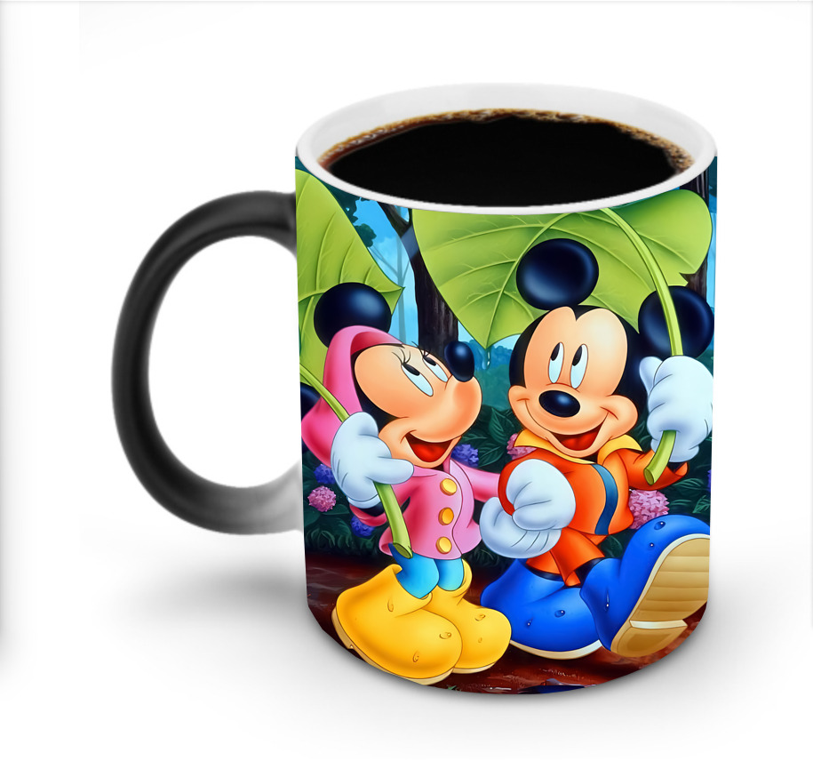 ミッキーマウス Mickey Mouse 温度変色マグカップ