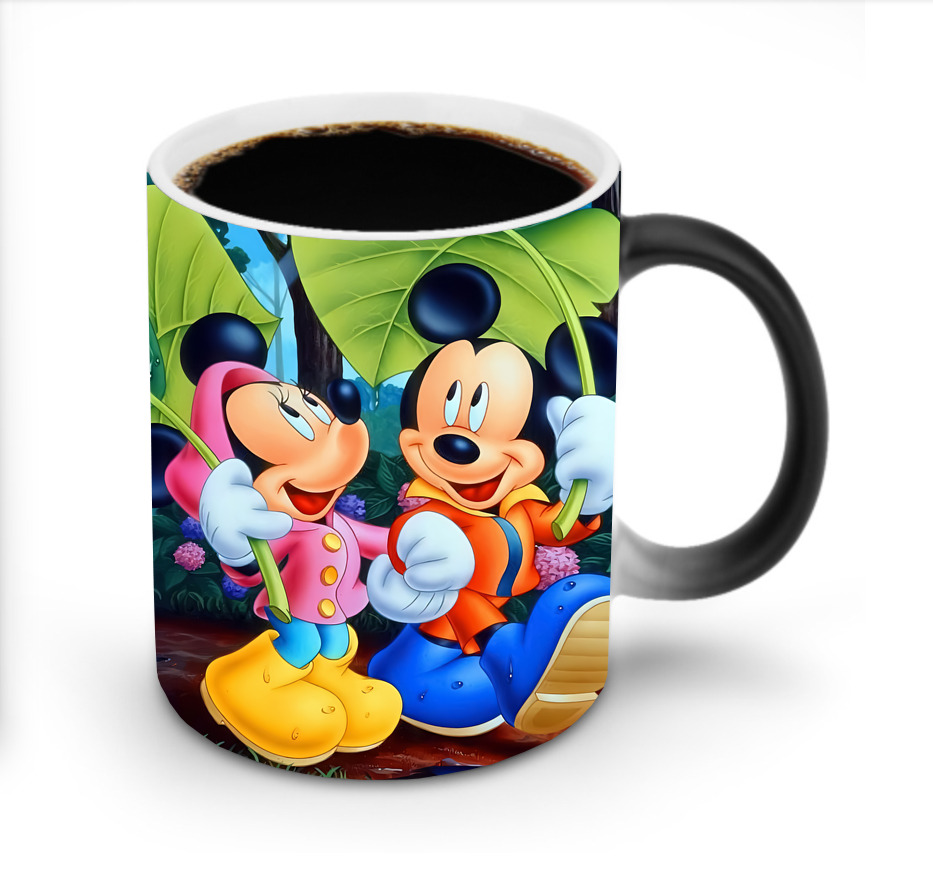 ミッキーマウス Mickey Mouse 温度変色マグカップ