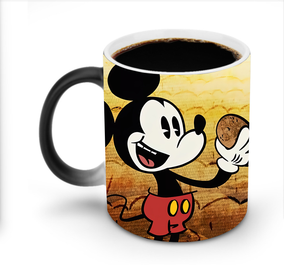 ミッキーマウス Mickey Mouse 温度変色マグカップ