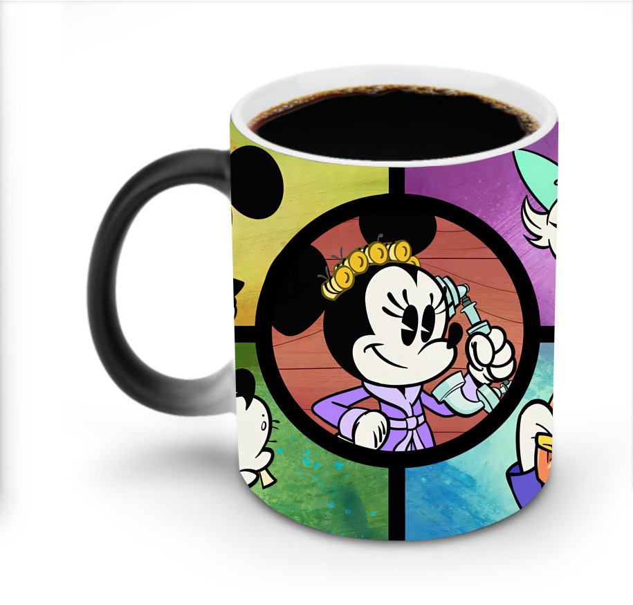 ミッキーマウス Mickey Mouse 温度変色マグカップ