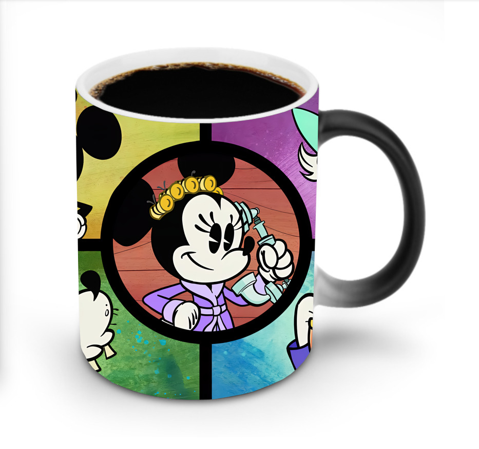 ミッキーマウス Mickey Mouse 温度変色マグカップ