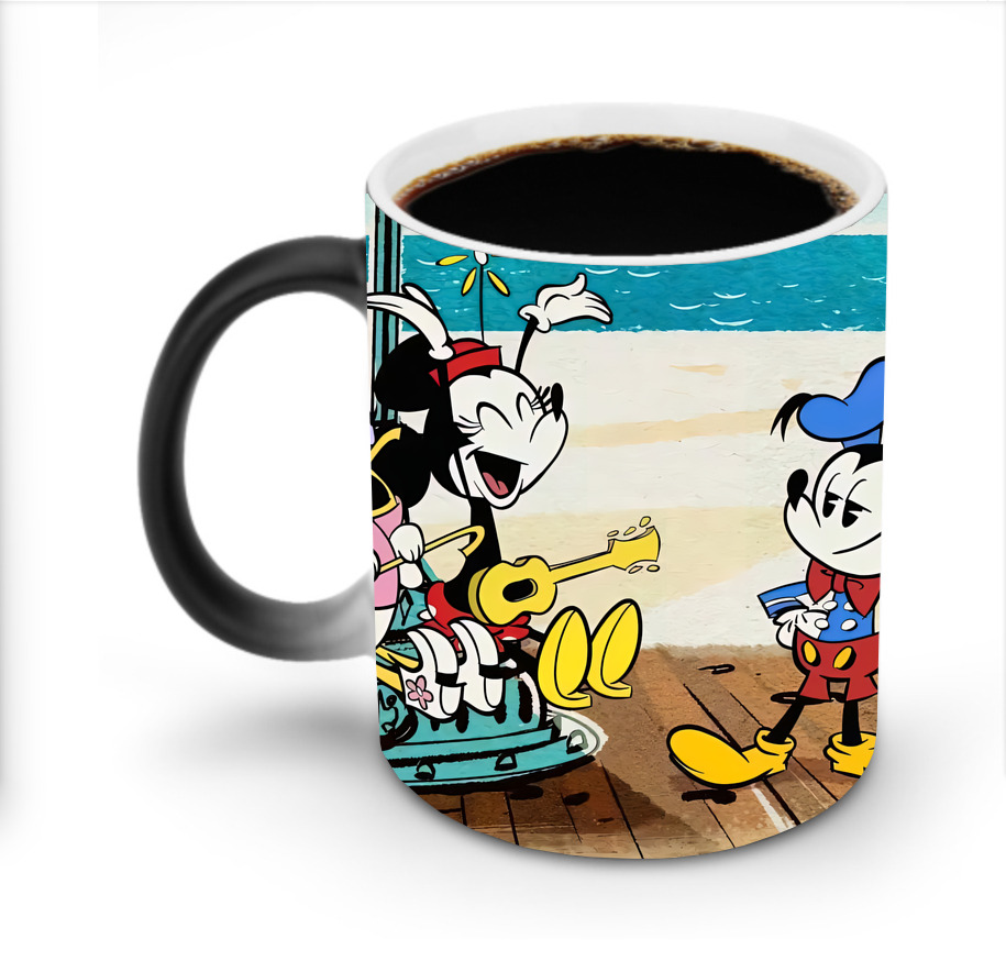 ミッキーマウス Mickey Mouse 温度変色マグカップ