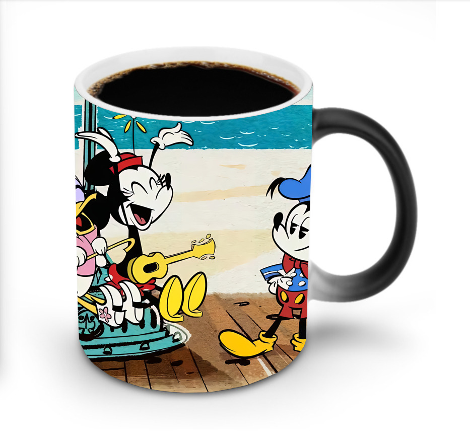 ミッキーマウス Mickey Mouse 温度変色マグカップ