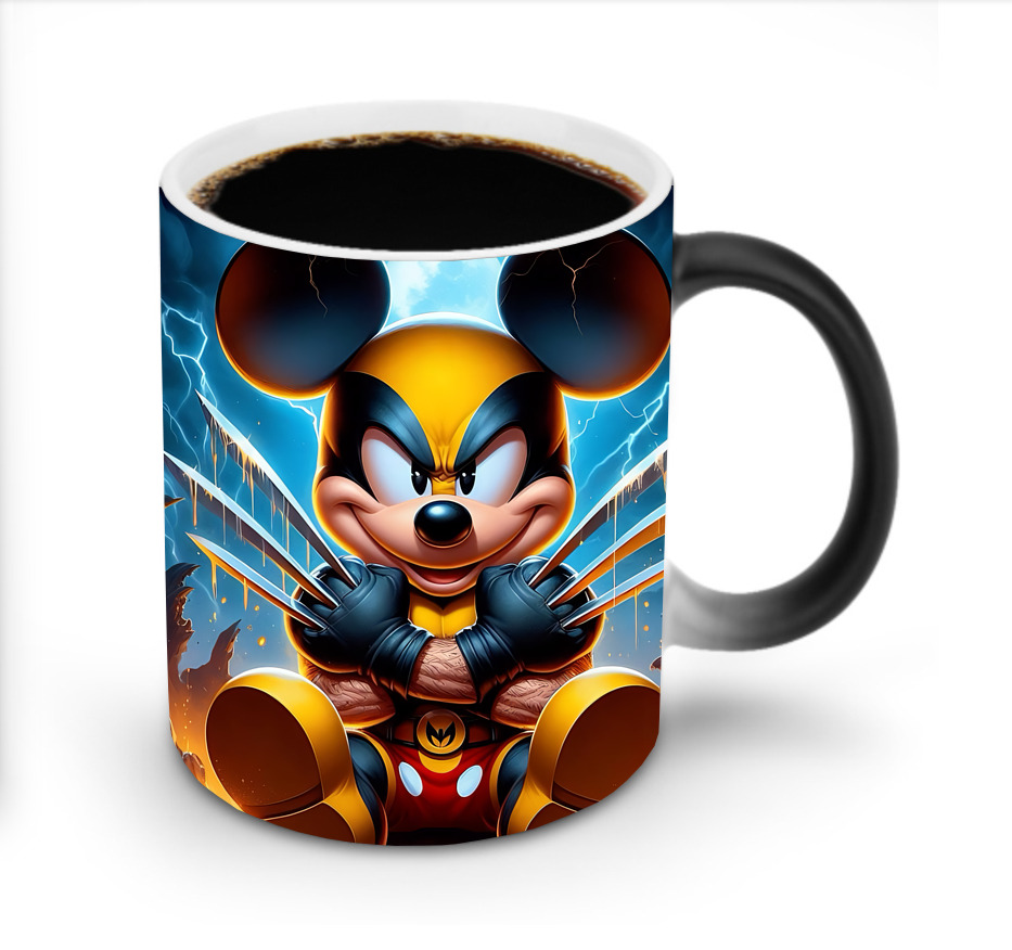 ミッキーマウス Mickey Mouse 温度変色マグカップ
