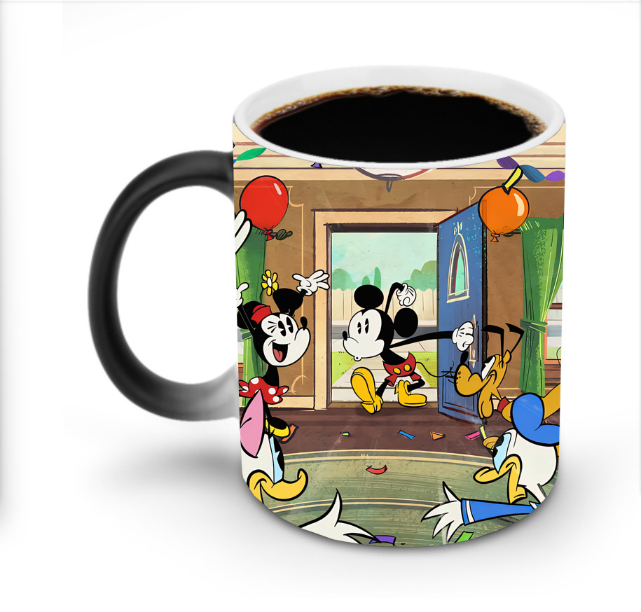 ミッキーマウス Mickey Mouse 温度変色マグカップ