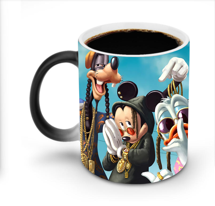 ミッキーマウス Mickey Mouse 温度変色マグカップ