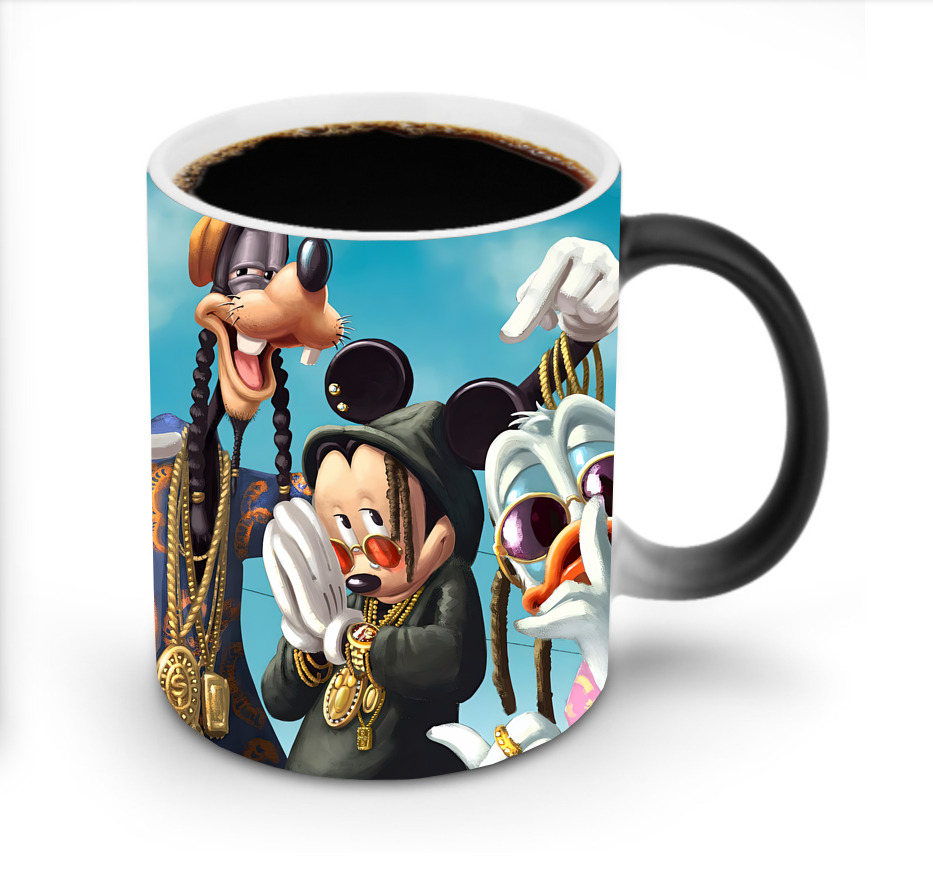 ミッキーマウス Mickey Mouse 温度変色マグカップ