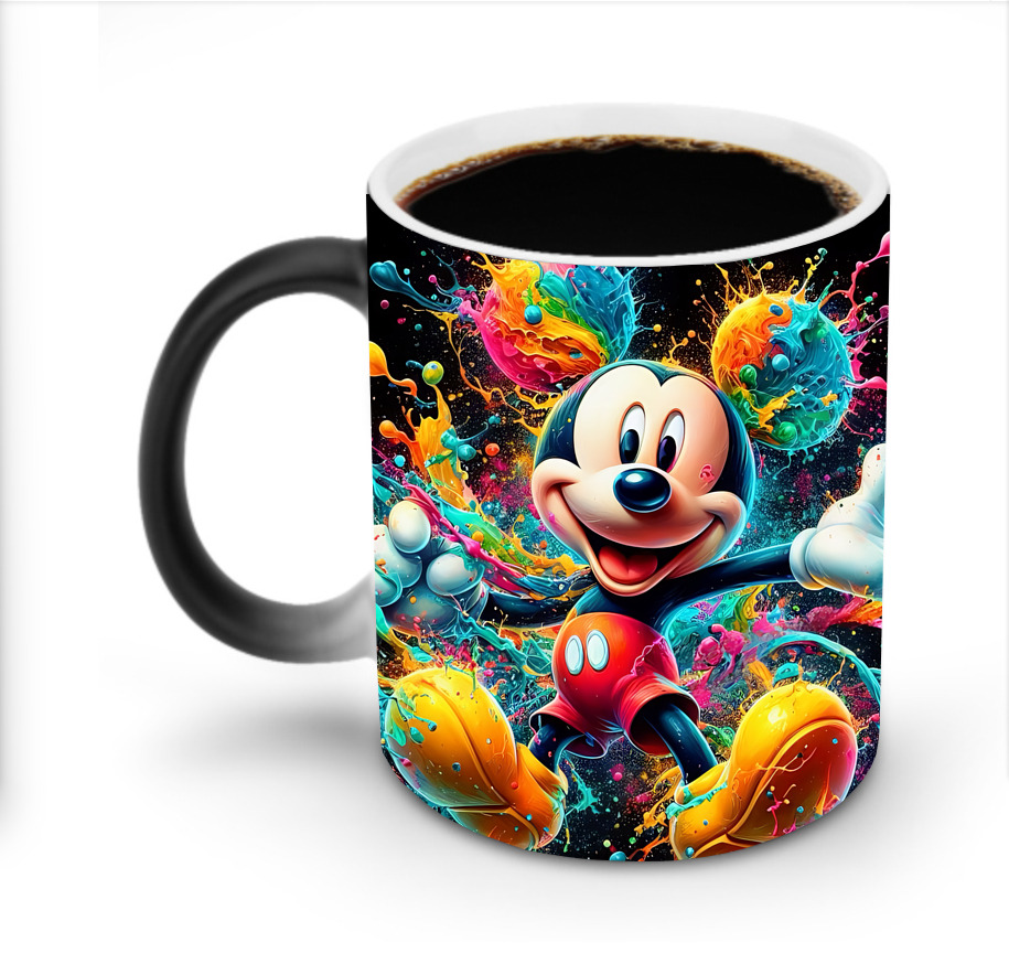 ミッキーマウス Mickey Mouse 温度変色マグカップ