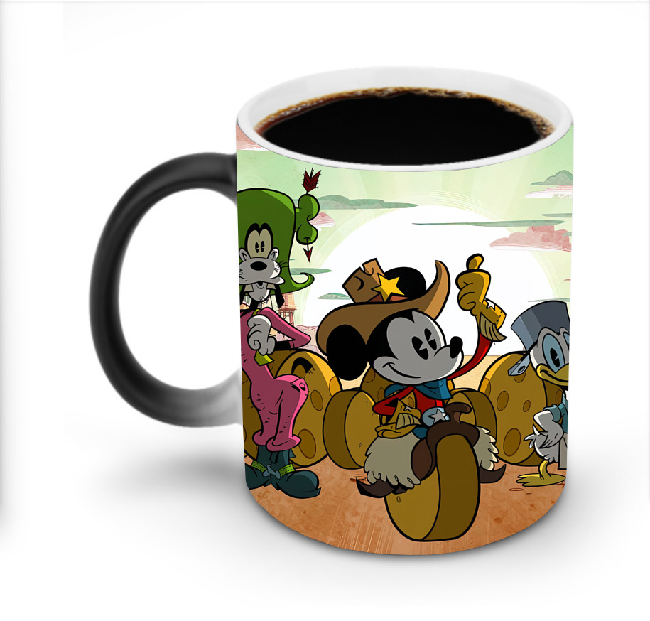 ミッキーマウス Mickey Mouse 温度変色マグカップ