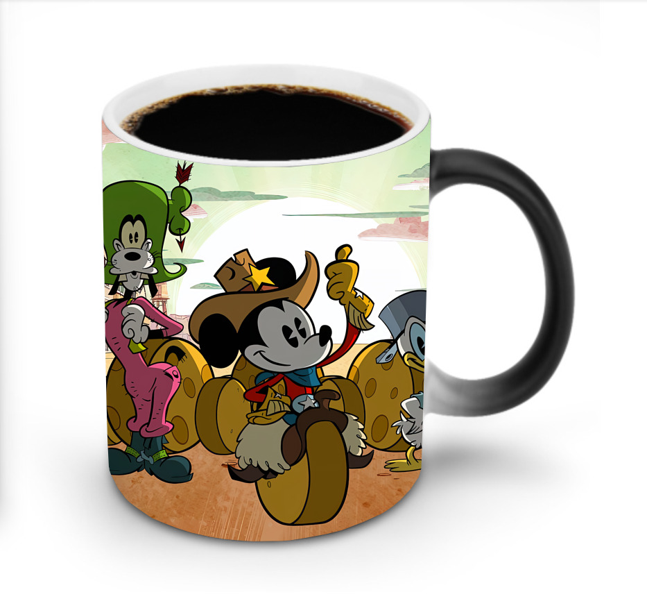ミッキーマウス Mickey Mouse 温度変色マグカップ