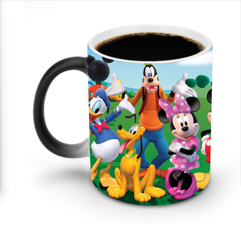 ミッキーマウス Mickey Mouse 温度変色マグカップ