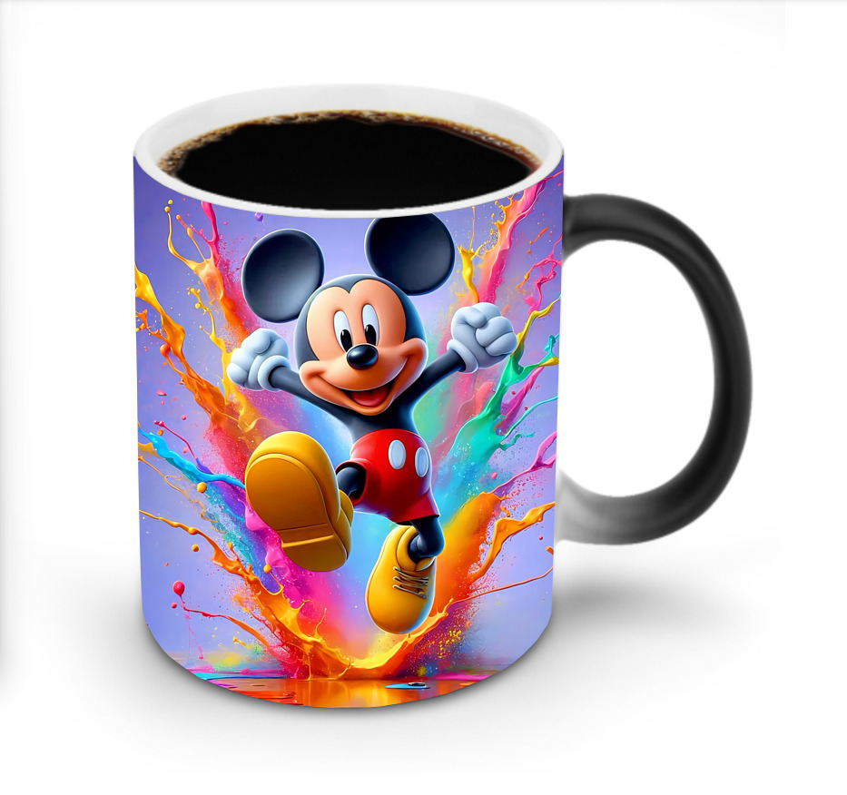 ミッキーマウス Mickey Mouse 温度変色マグカップ