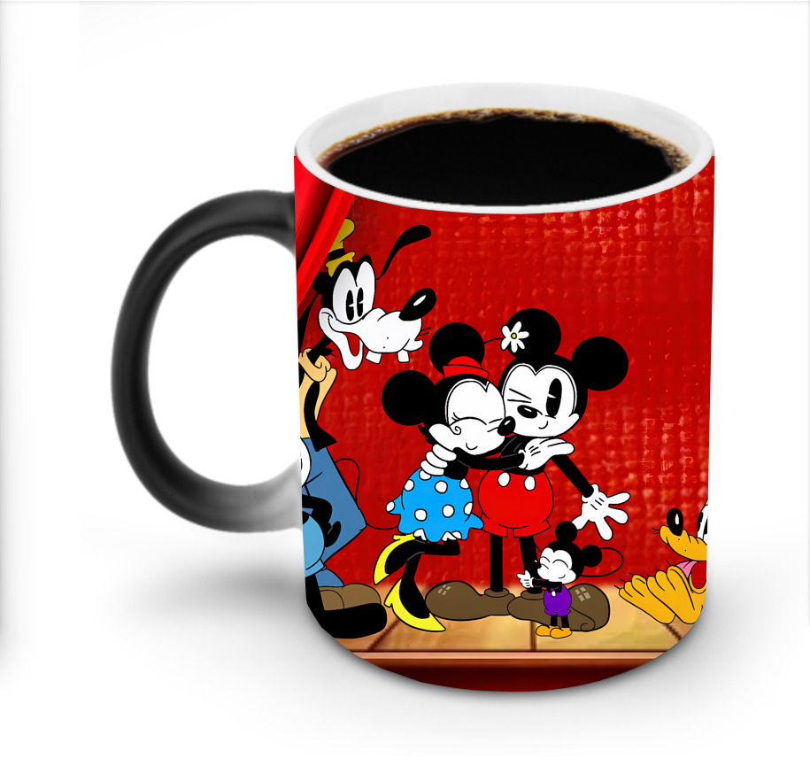 ミッキーマウス Mickey Mouse 温度変色マグカップ