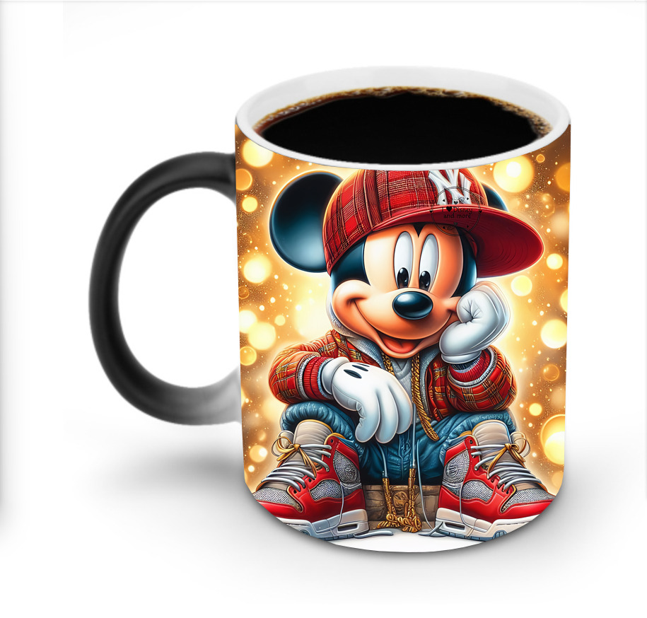 ミッキーマウス Mickey Mouse 温度変色マグカップ