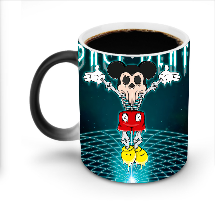 ミッキーマウス Mickey Mouse 温度変色マグカップ