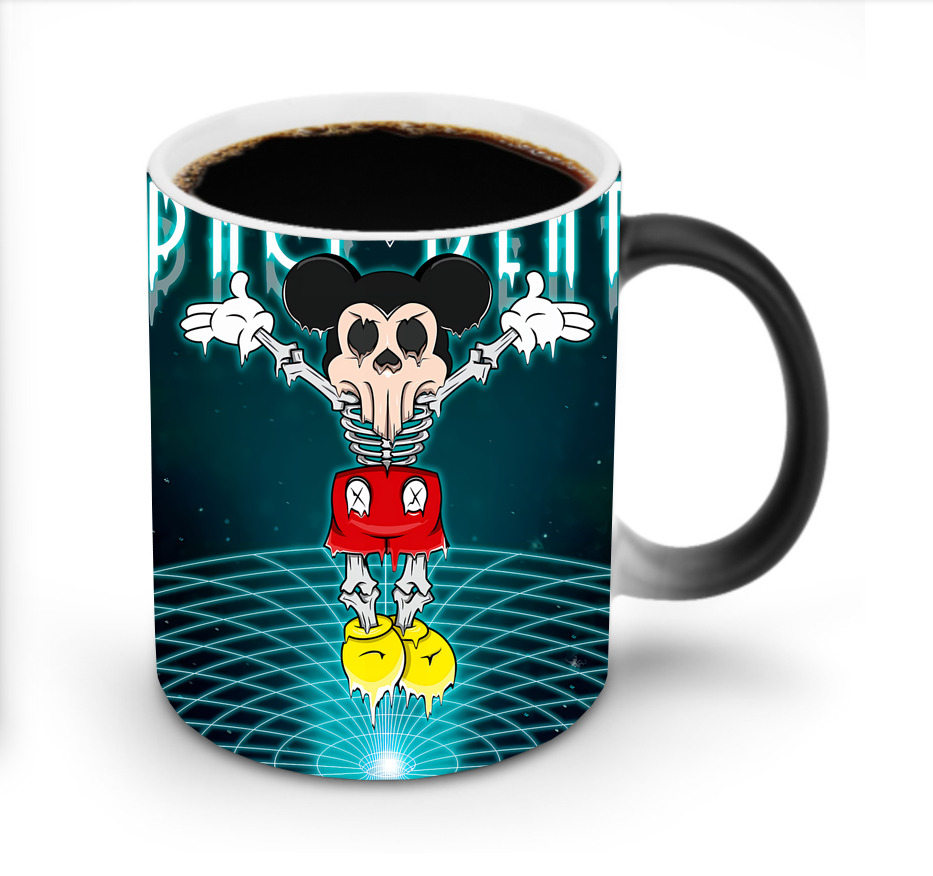 ミッキーマウス Mickey Mouse 温度変色マグカップ