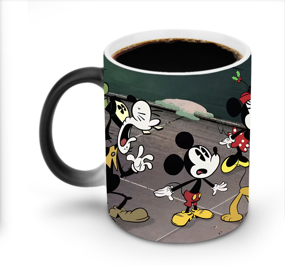 ミッキーマウス Mickey Mouse 温度変色マグカップ
