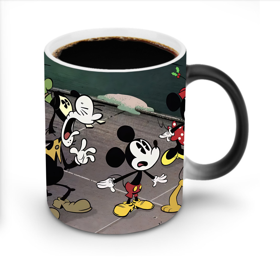 ミッキーマウス Mickey Mouse 温度変色マグカップ