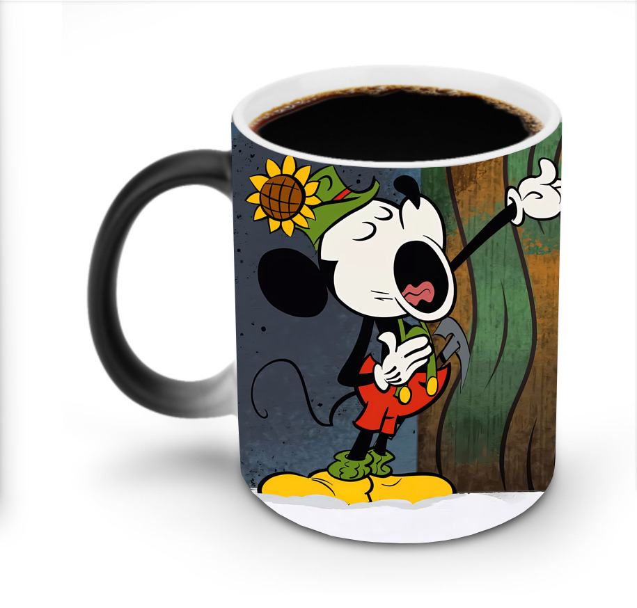 ミッキーマウス Mickey Mouse 温度変色マグカップ