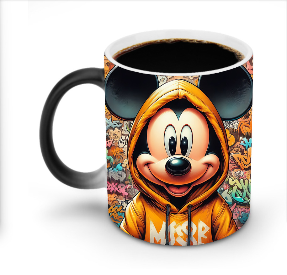 ミッキーマウス Mickey Mouse 温度変色マグカップ