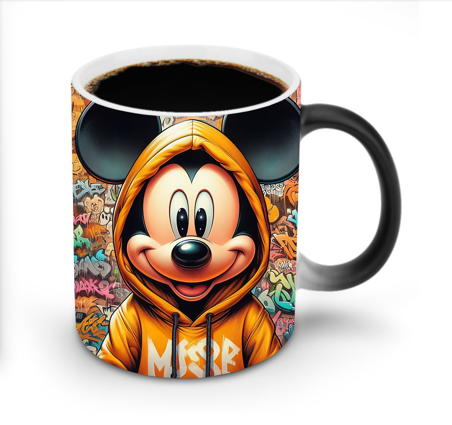 ミッキーマウス Mickey Mouse 温度変色マグカップ