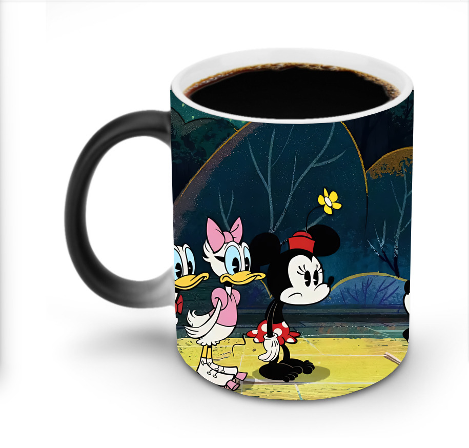 ミッキーマウス Mickey Mouse 温度変色マグカップ