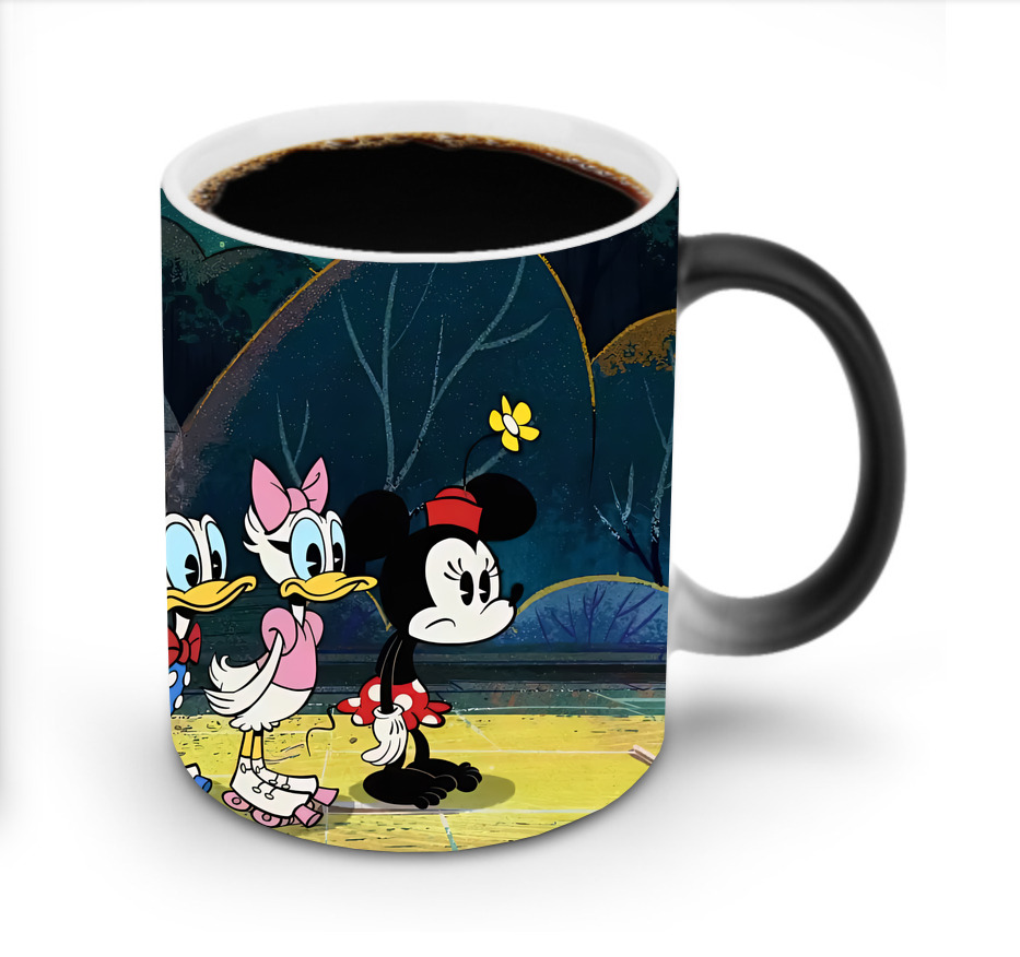 ミッキーマウス Mickey Mouse 温度変色マグカップ