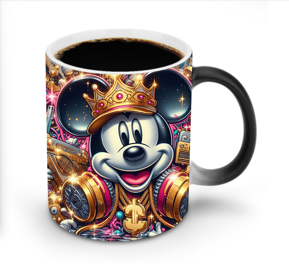 ミッキーマウス Mickey Mouse 温度変色マグカップ