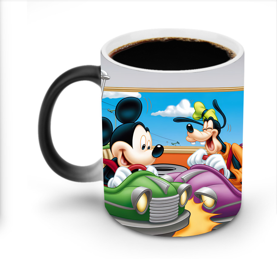 ミッキーマウス Mickey Mouse 温度変色マグカップ