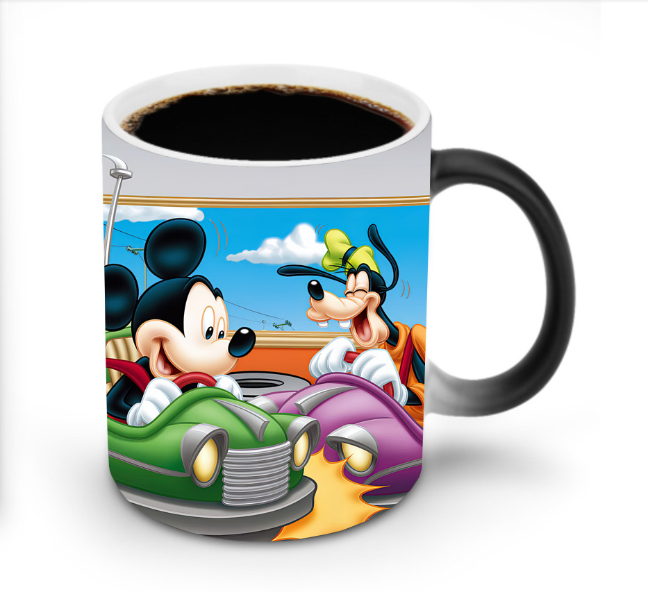 ミッキーマウス Mickey Mouse 温度変色マグカップ